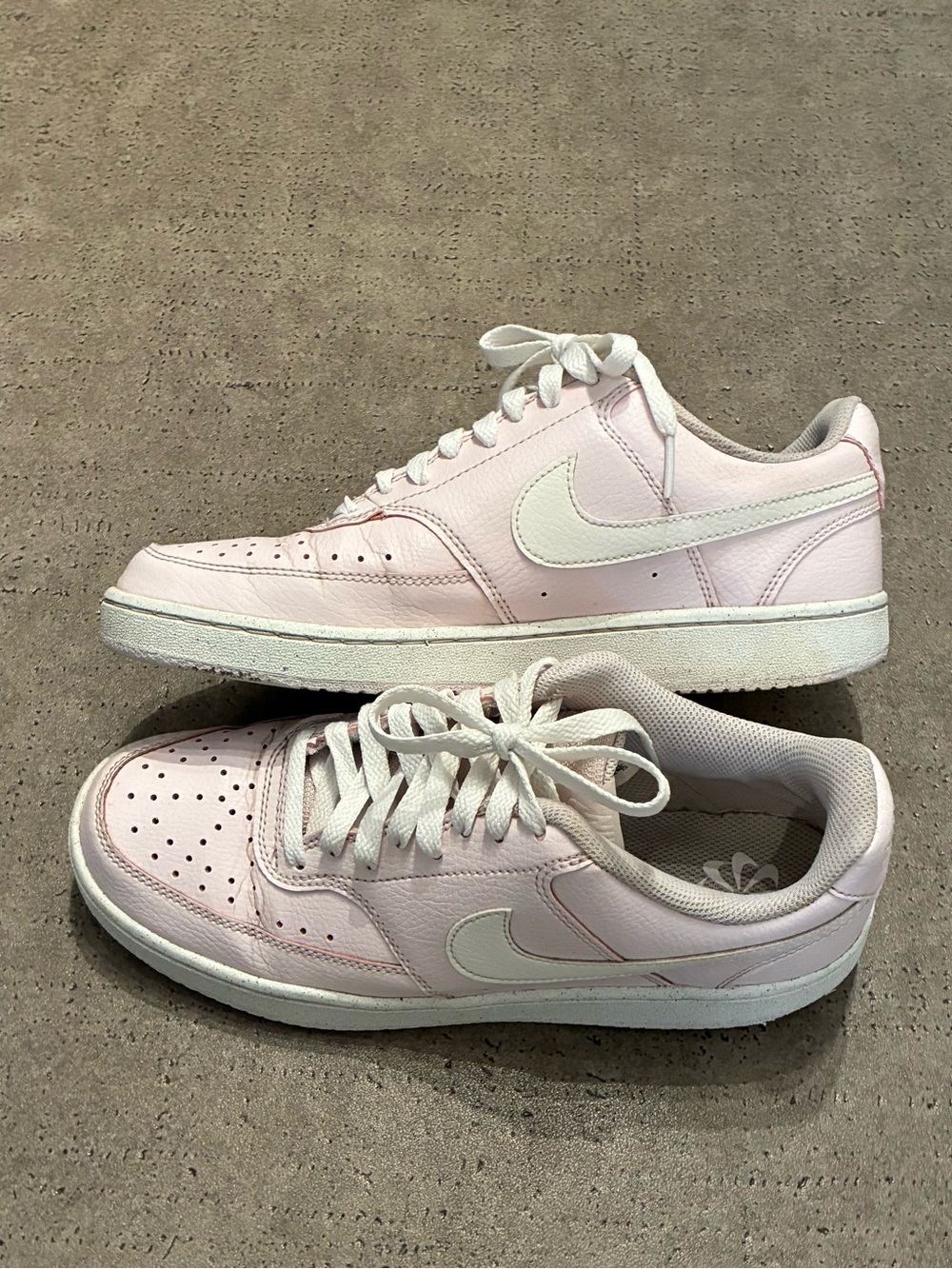 Nike Court Vision Low Next Nature Pink Pearl Sneakers-Size US 9